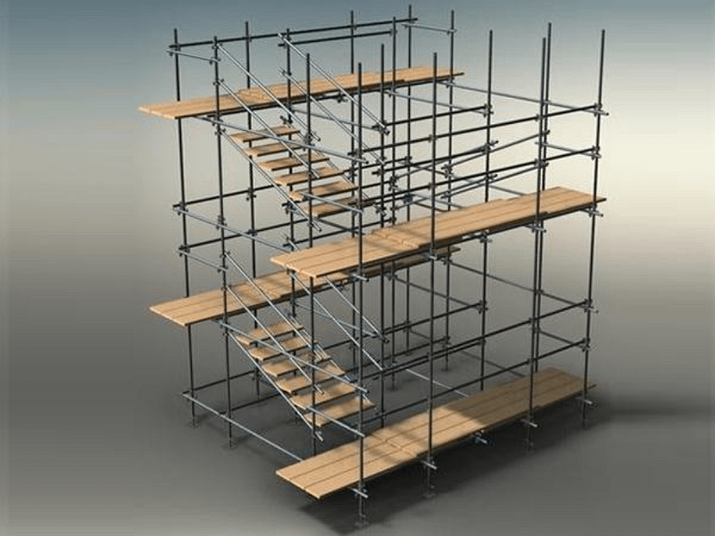 Rental scaffolding
